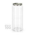 500ml PET Cans with lids (Box of 100)