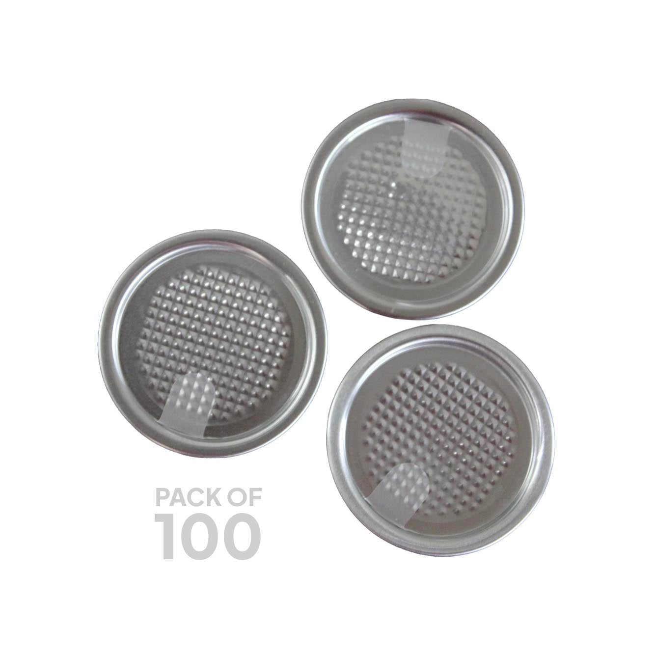 Foil Lids (Sleeve of 100)